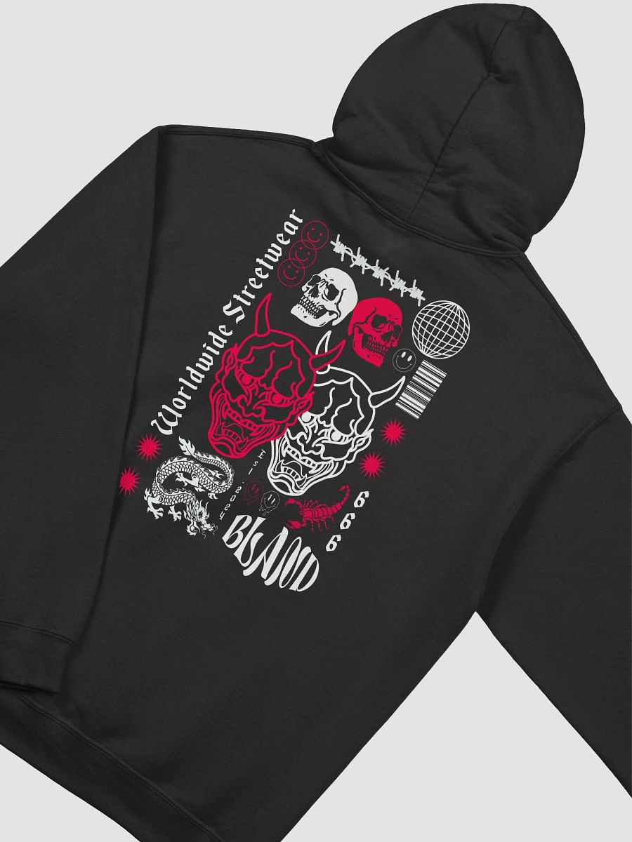 DUAL ONI Premium Pull Over Hoodie product image (3)