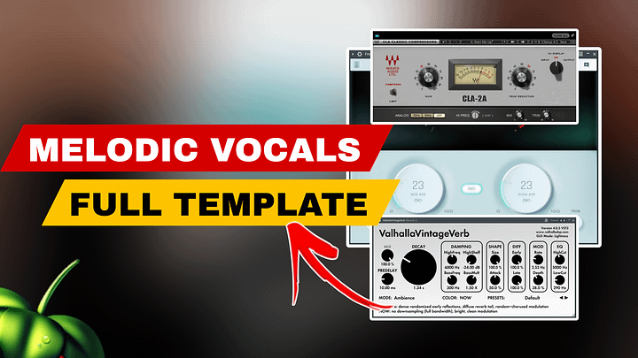 Full Melodic Rap Mixing Template product image (1)