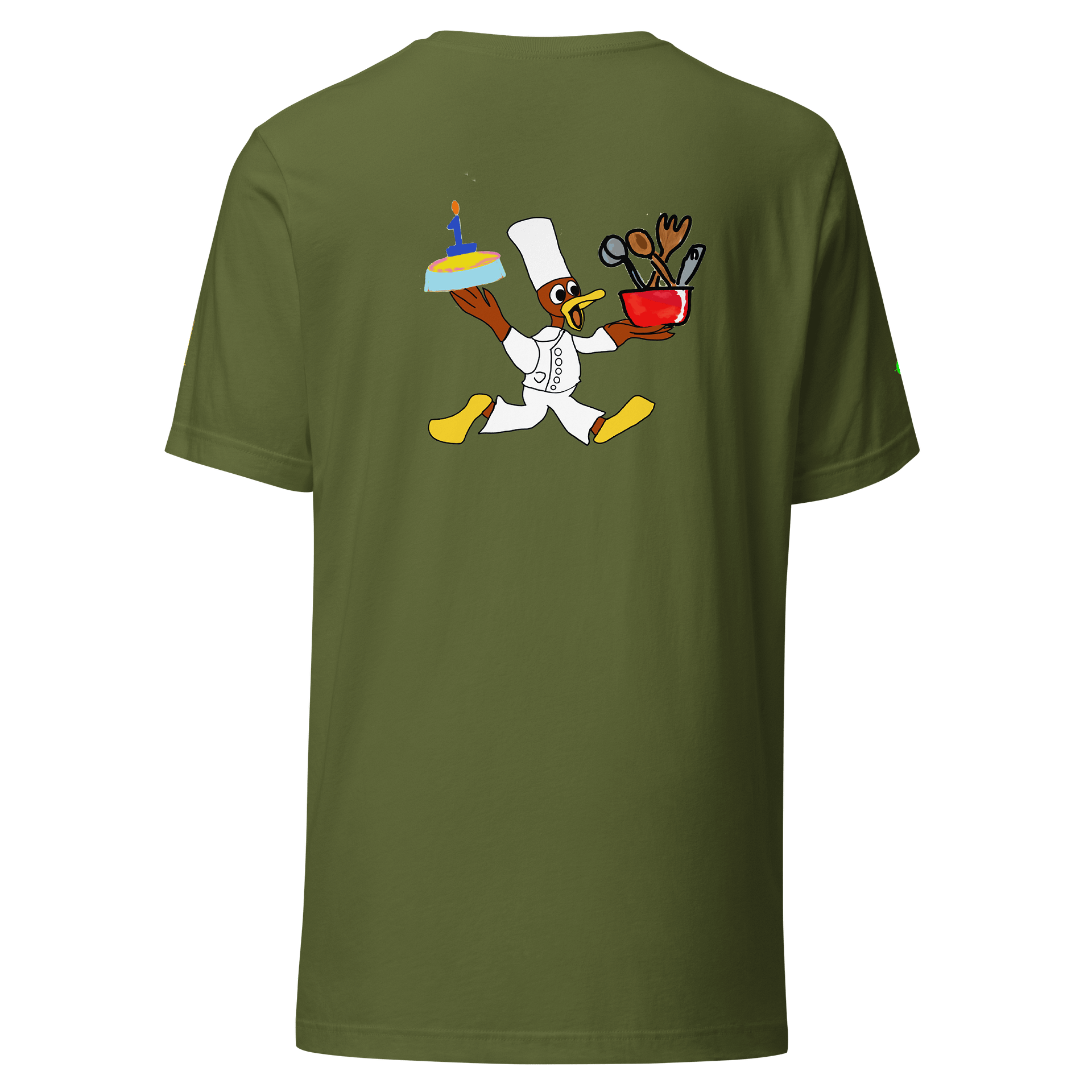 Popcorn Anime Chef Ducky Kazoo Birthday T-Shirt product image (2)