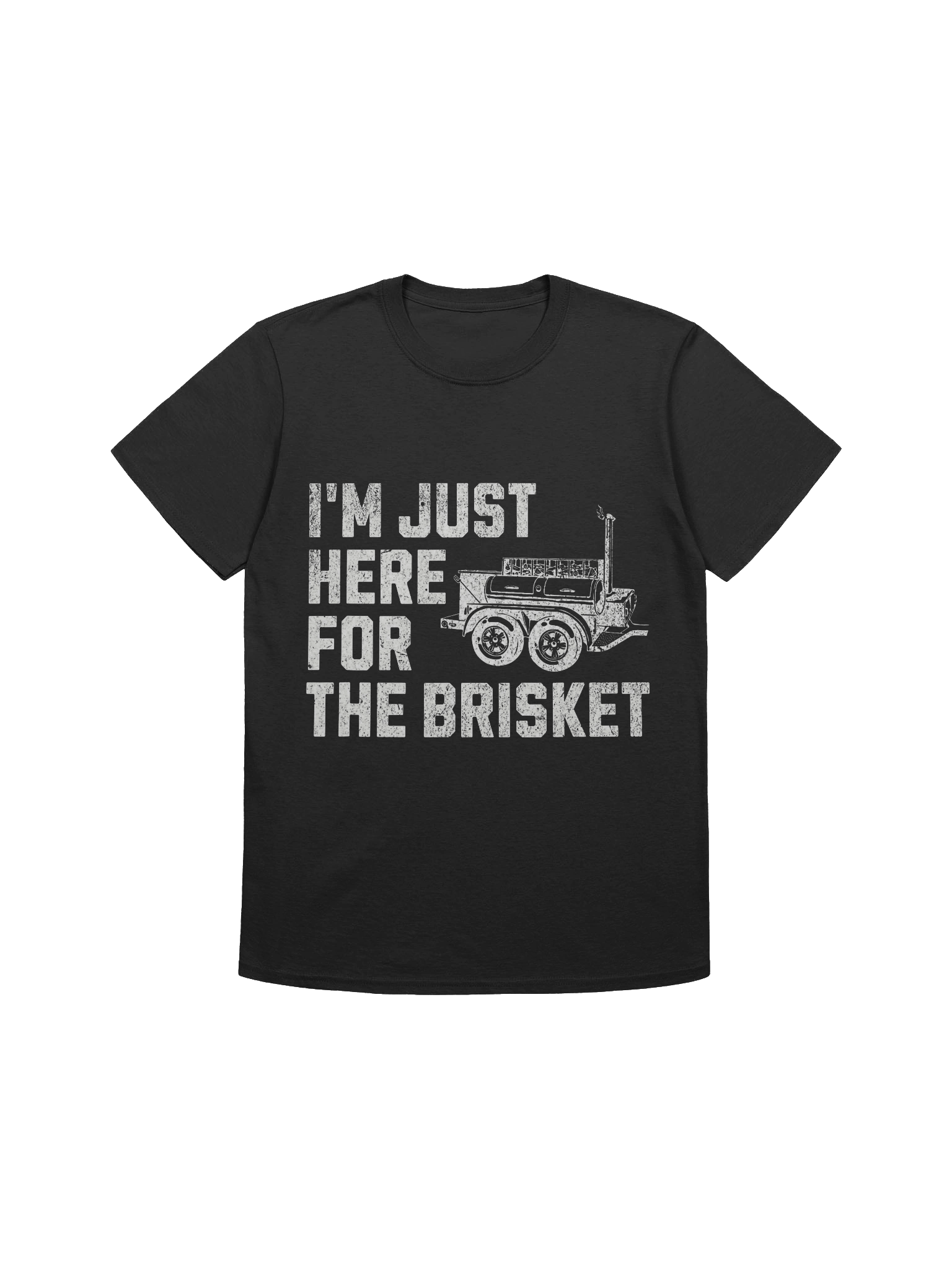 I’m Just Here for the Brisket – Gildan Softstyle Unisex T-Shirt product image (1)
