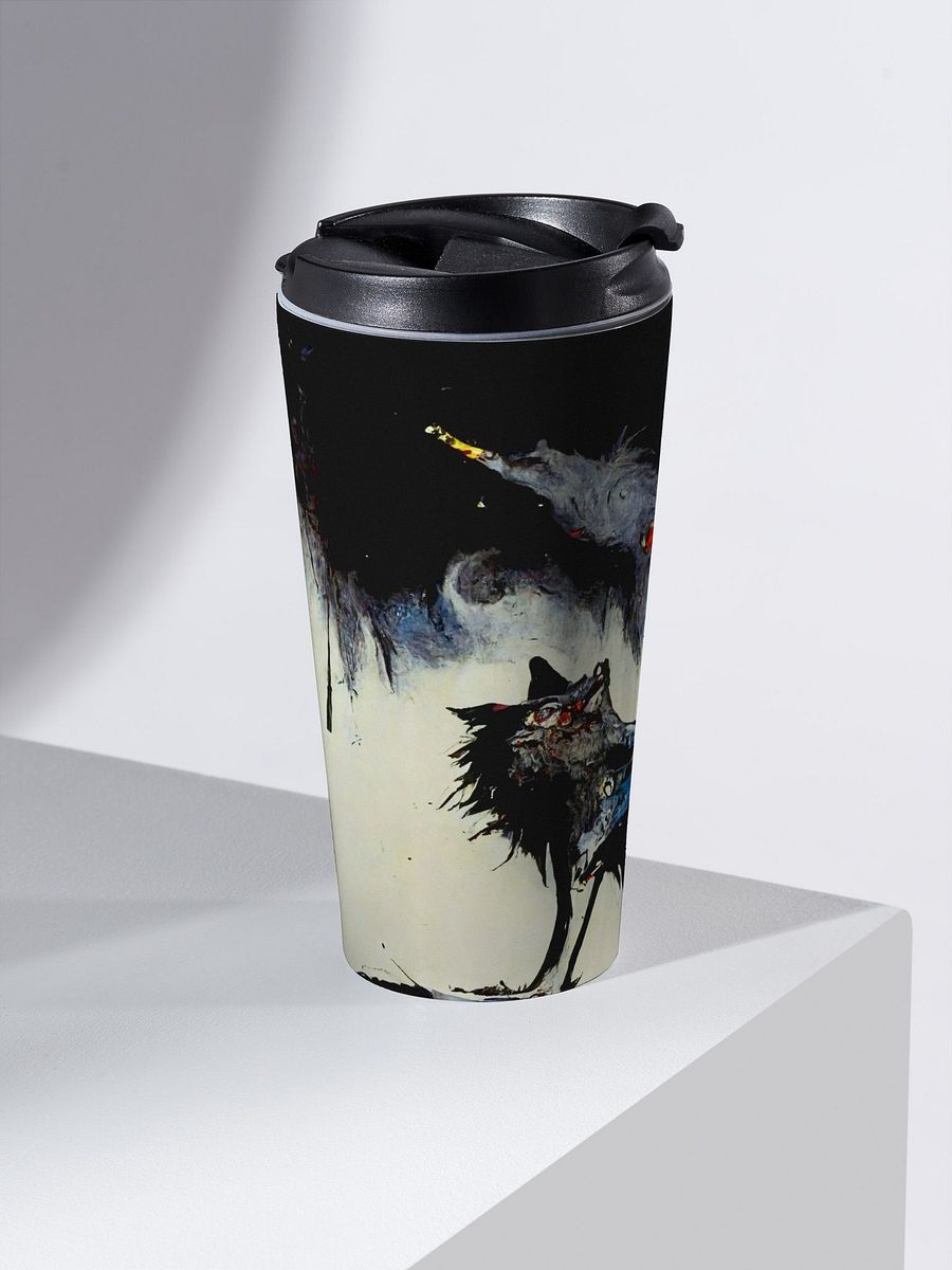 Lunar Howl Stainless Steel Travel Mug product image (2)