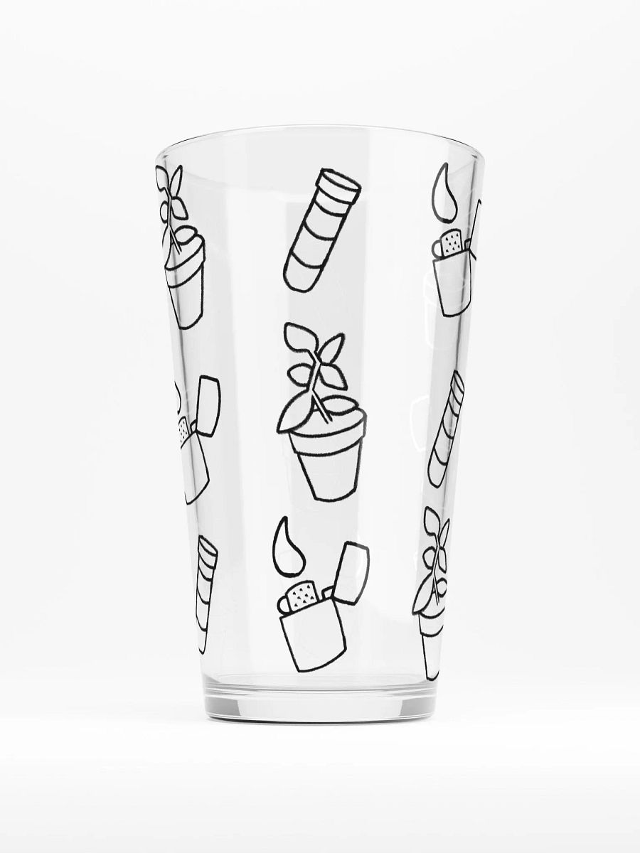 SURVIVAL INVENTORY PINT GLASS product image (2)