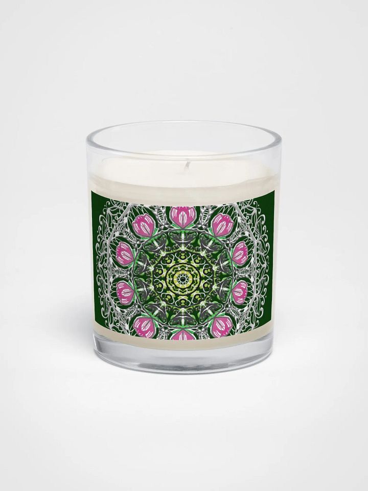 Floral Mandala Soy Wax Candle product image (2)