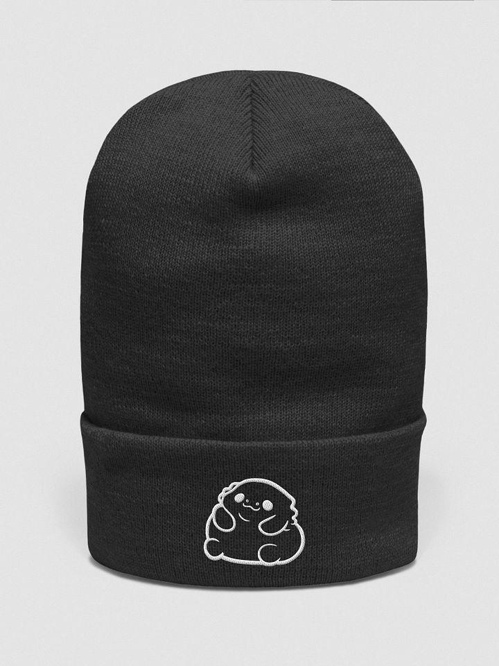 SITTING CHONKY - Beanie White Embroidery product image (1)