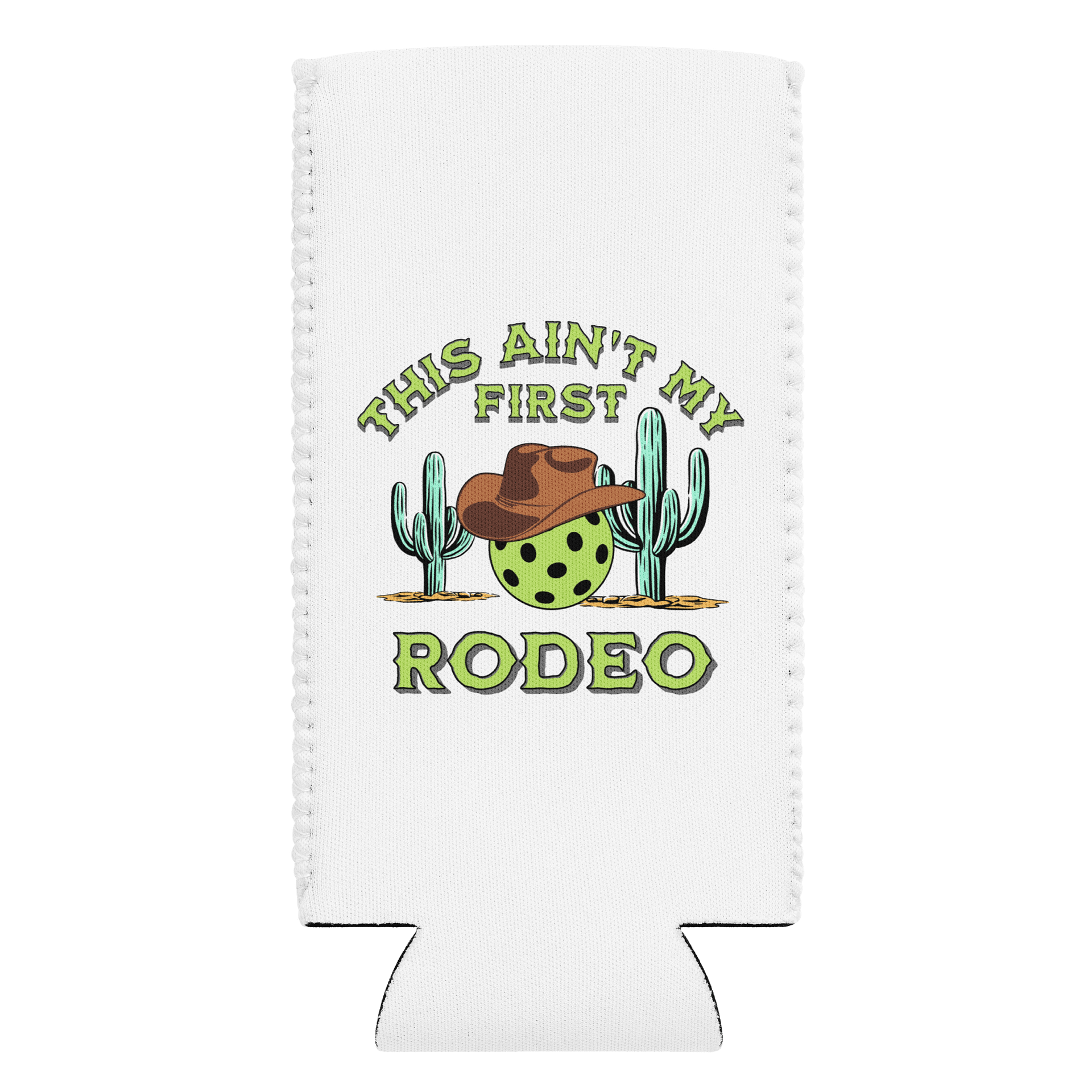 This Aint My First Rodeo Pickleball Rodeo Vibes Can Cooler product image (1)