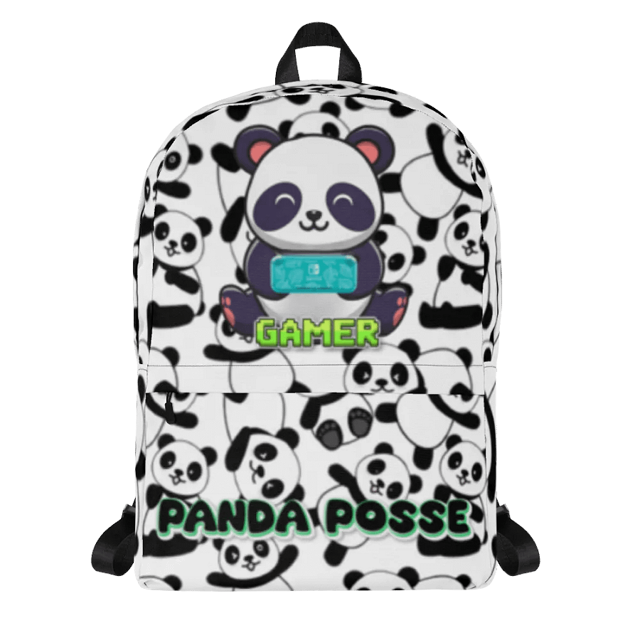 Gamer Panda Backpack product image (9)