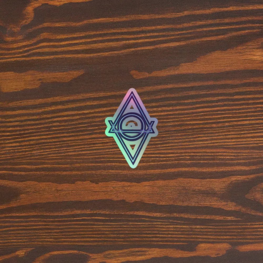 Void's logo Holographic sticker product image (5)