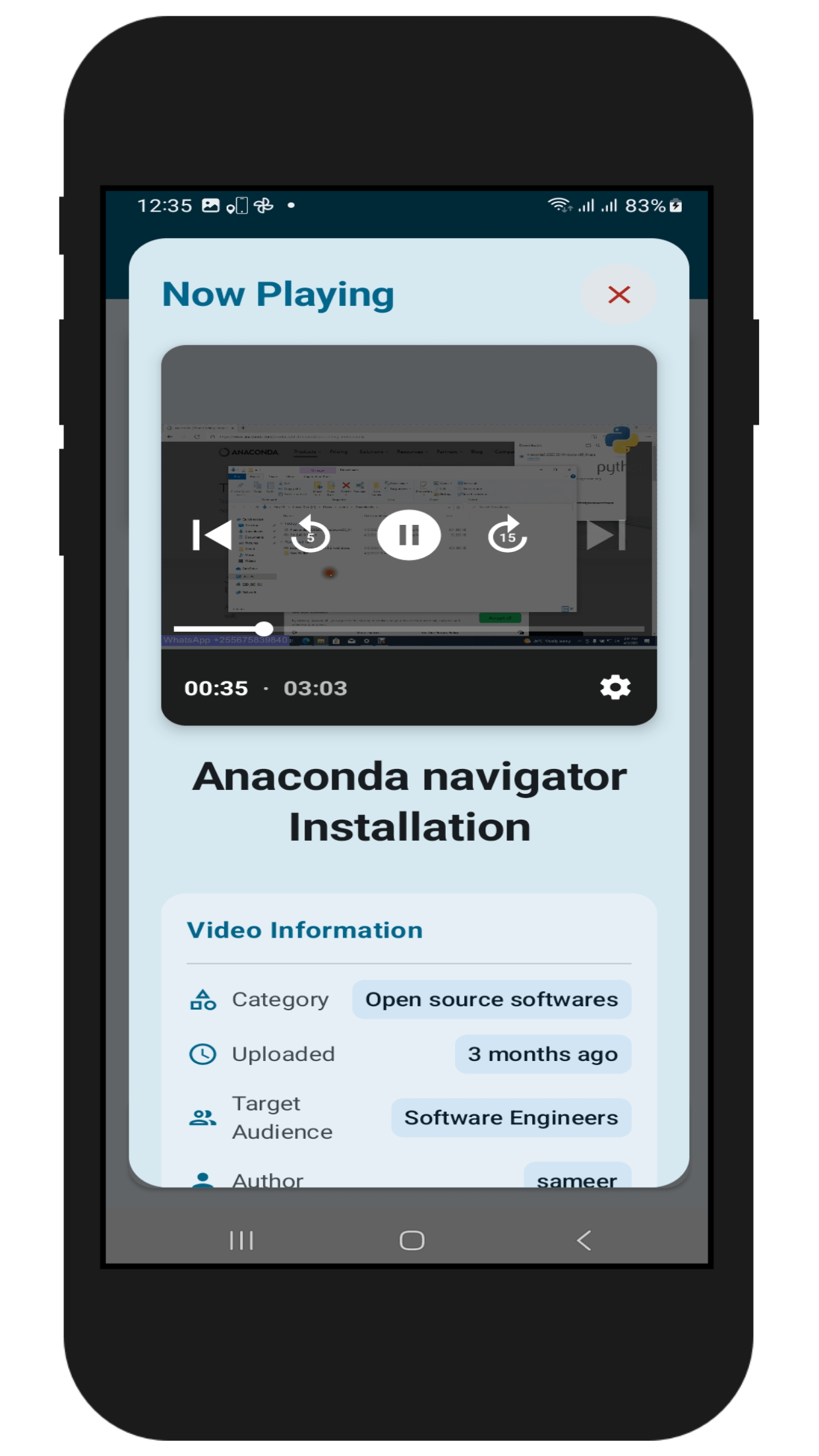 Educational Content Management System (Web + Android) product image (1)