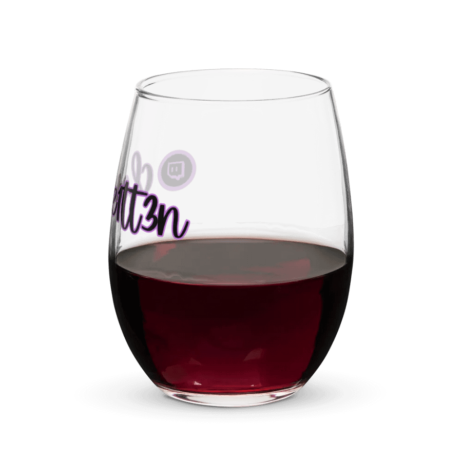 *Leaving Soon* TTV Name Logo Stemless Wine Glass product image (7)
