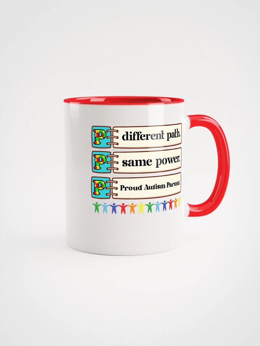 Different path'. Same Power. Proud Autism Parent Ceramic Mug. product image (1)