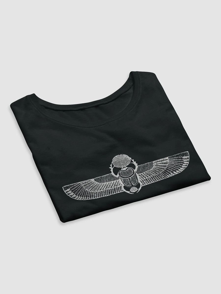 Scarab with Solar Disk and Wings - Bella+Canvas Women's Crop Tee product image (7)