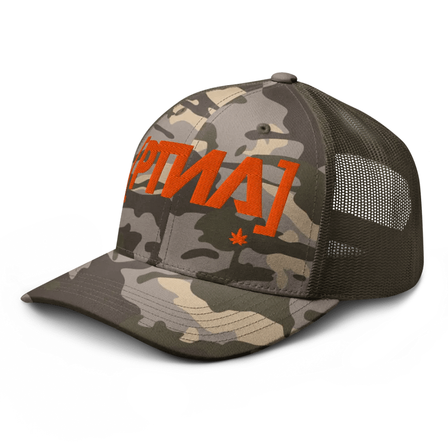 PTNA 420 Camo Trucker Hat product image (4)