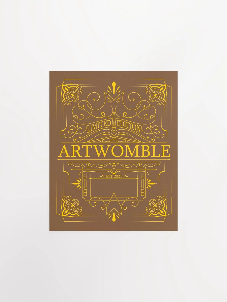 Artwomble Poster - Brown product image (1)
