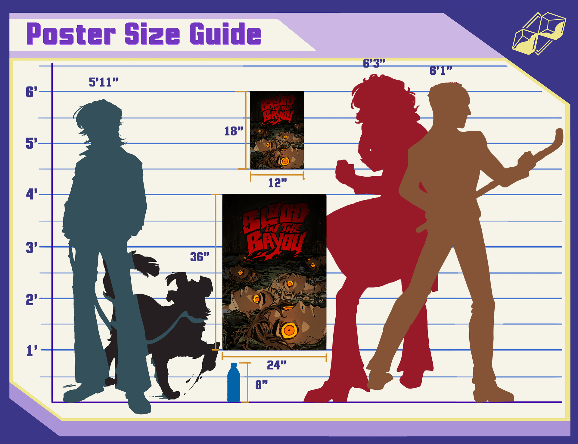 Blood in the Bayou Campaign Poster product image (3)