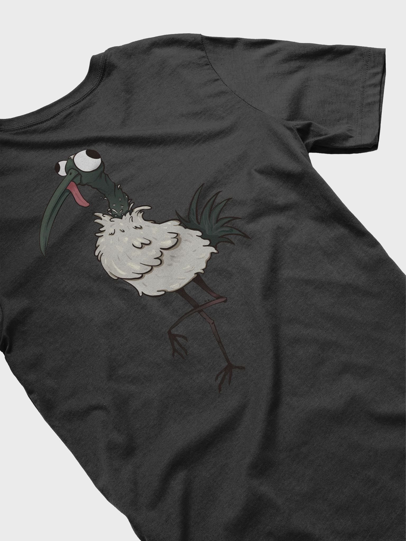 Flip (front) & Bin Chicken (Back) [Yellow Text] Unisex Tee product image (4)