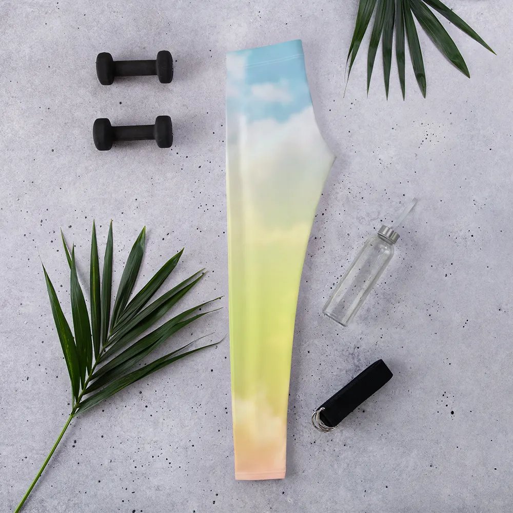 Blur cloud rainbow Design Legging - V5 product image (2)