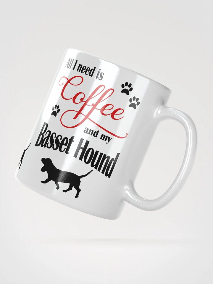 Coffee and my Basset Hound Mug product image (2)