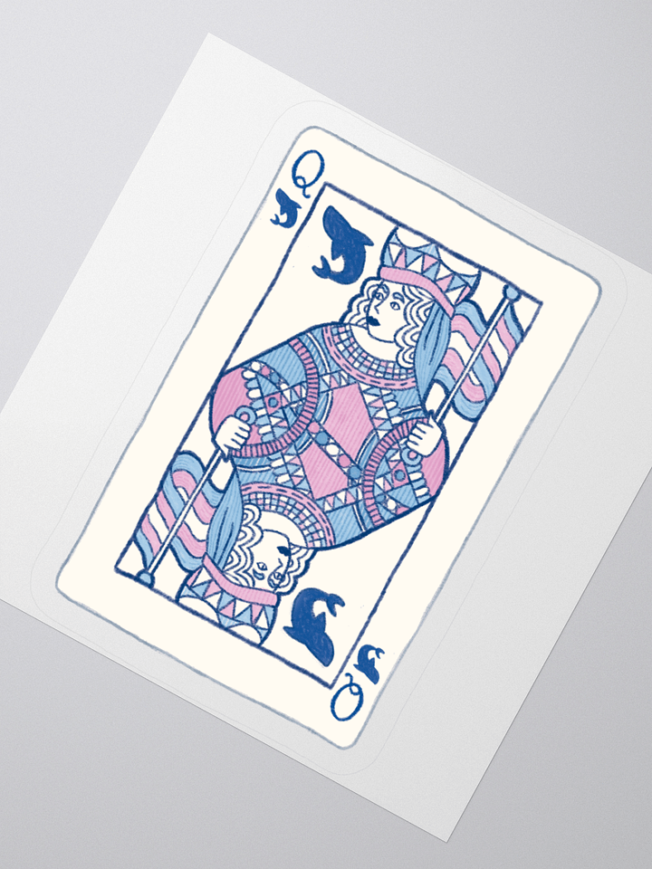 Queen of Sharks, Sticker product image (2)