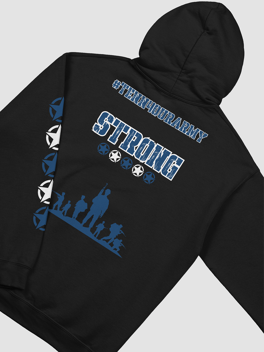 #TeNN4OURARMY Hoodie -Navy & White product image (4)