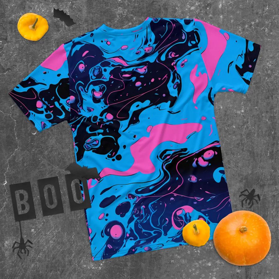 Vibrant Marbled Men's T-Shirt product image (10)