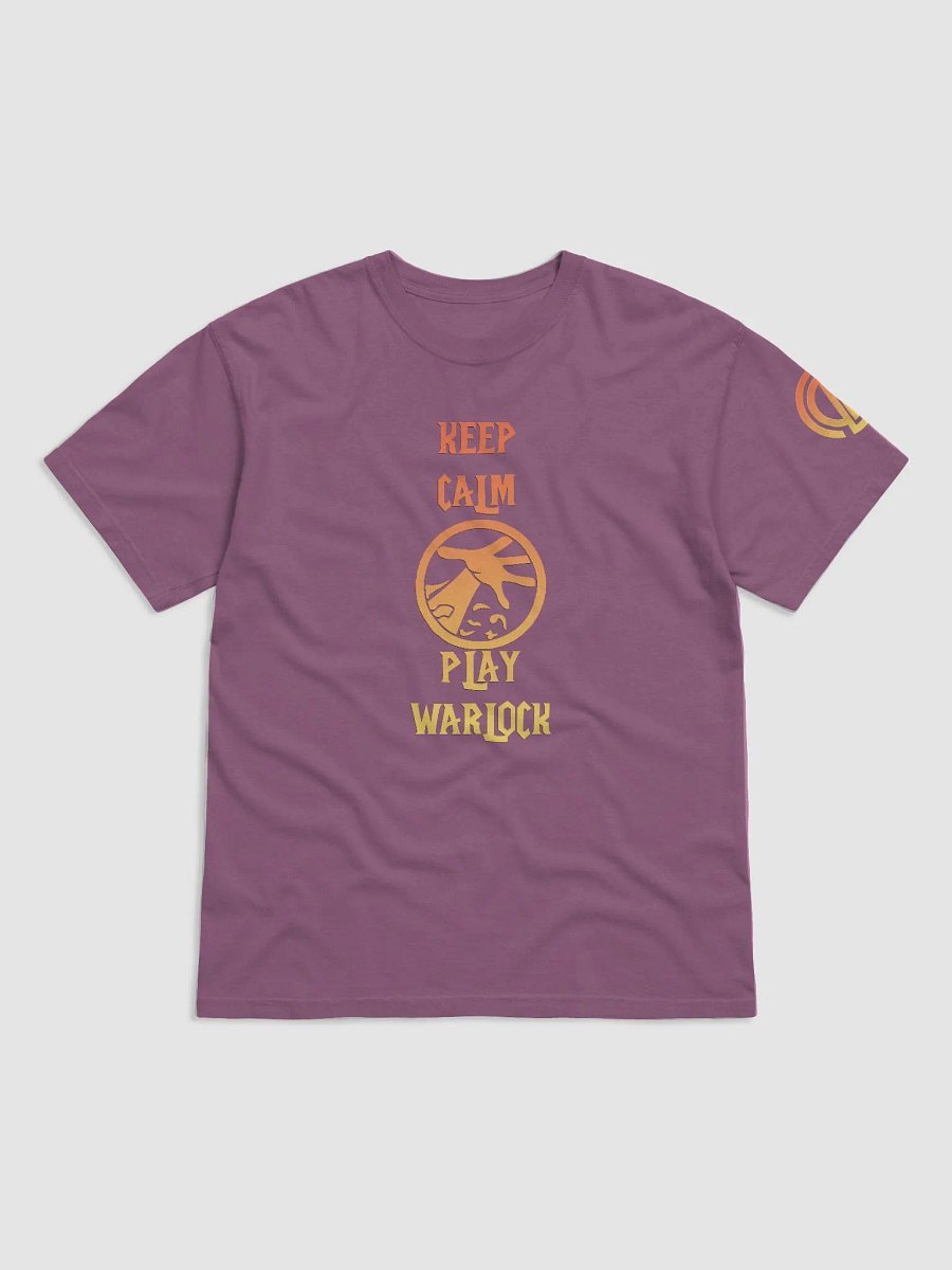 T-shirt Keep Calm, Play Warlock product image (11)