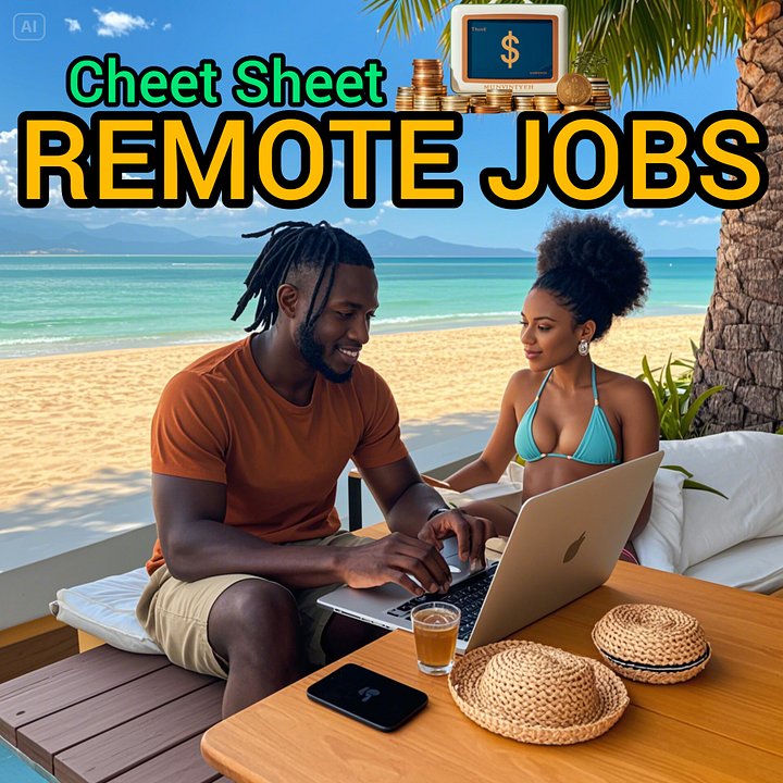 Remote Jobs Cheat Sheet(eBook PDF) product image (1)