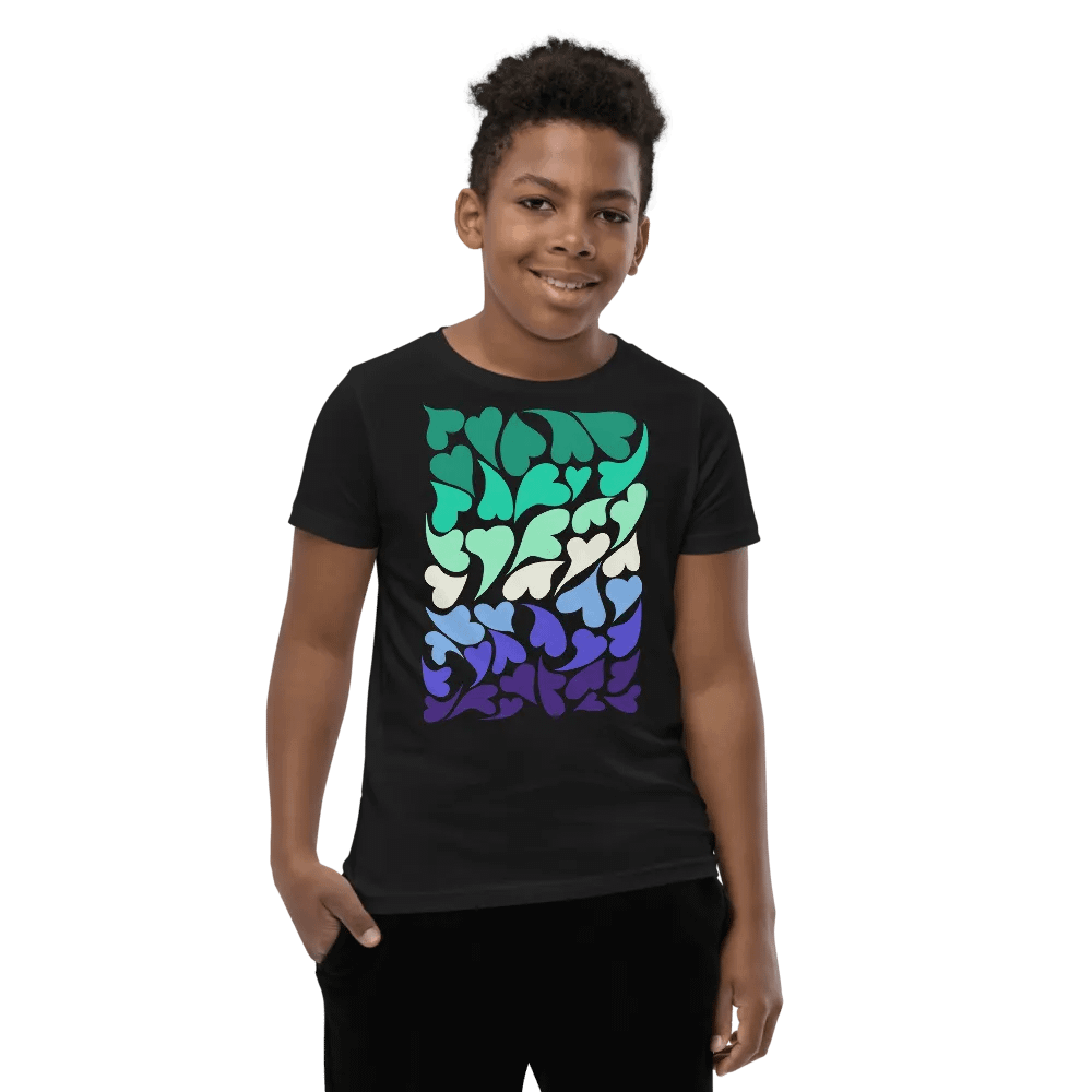 Nestled PRIDE Gay T-shirt (Youth) product image (10)
