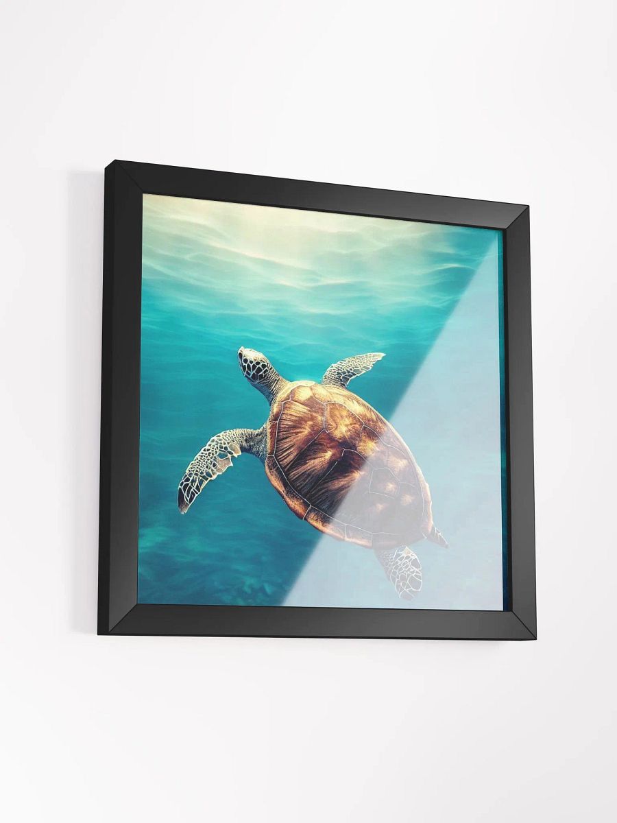 Serene Journey: Underwater Sea Turtle product image (4)