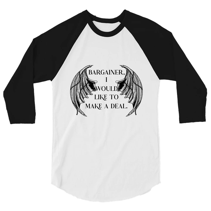 Bargainer Calling Card Fine Jersey Raglan Tee product image (32)