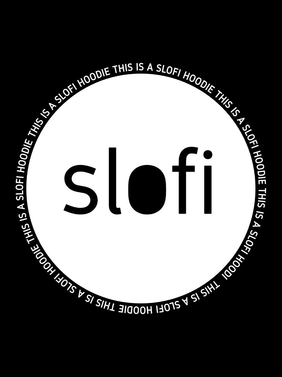 Slofi "Dark Mode" Logo Hoodie product image (3)