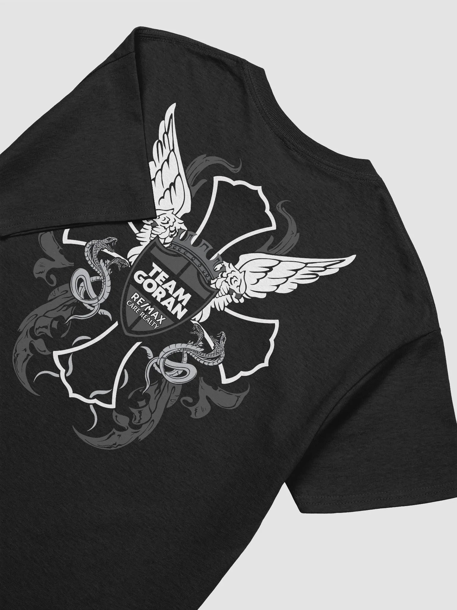 Gildan Heavyweight TEAM GORAN Winged Logo Shirt product image (10)
