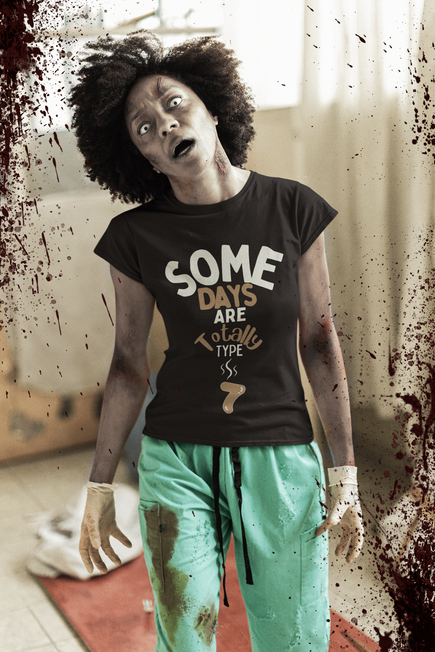 Funny Nurse Dark T-Shirt 