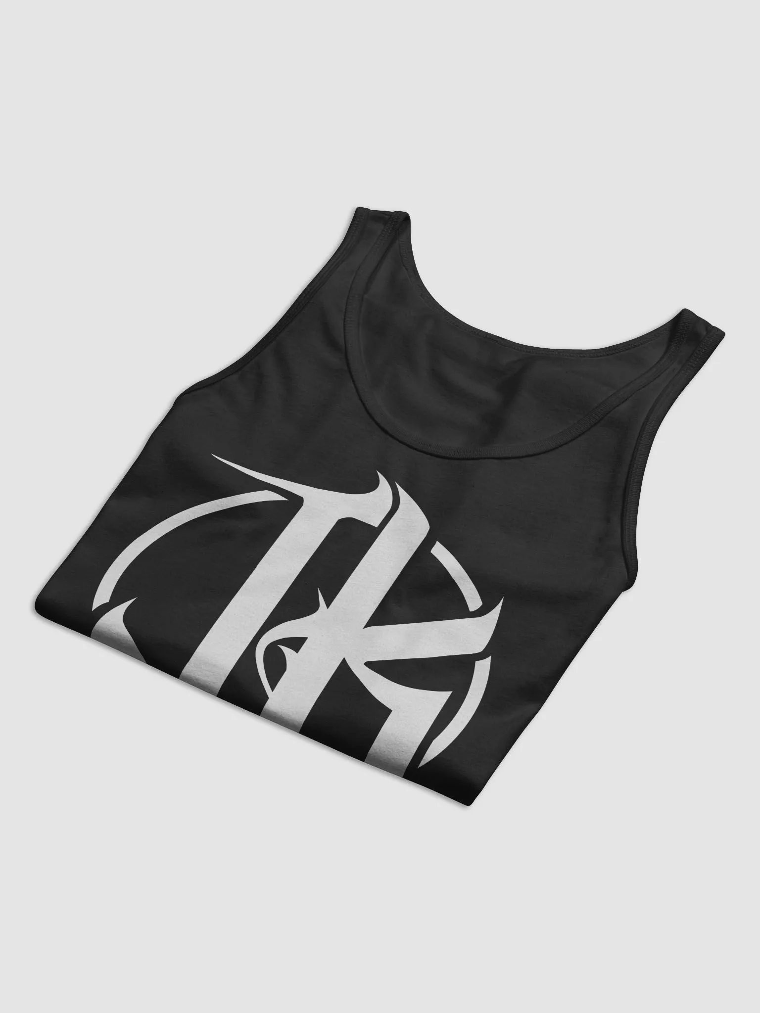 JK Tank Top (White on Black) product image (6)