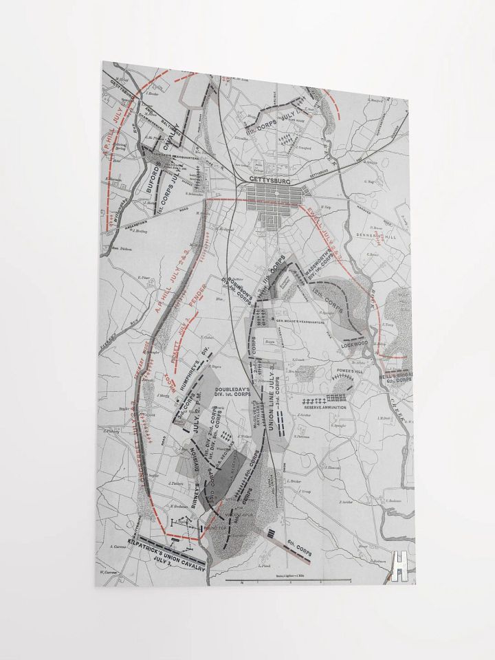 The Fish Hook (Gettysburg) - Poster product image (2)