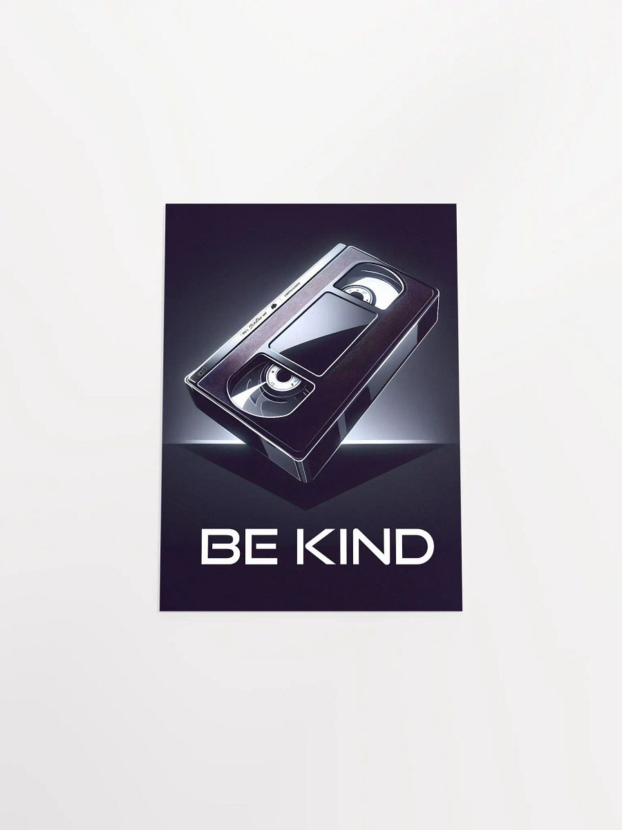 Retro VHS Tape Be Kind Poster product image (4)
