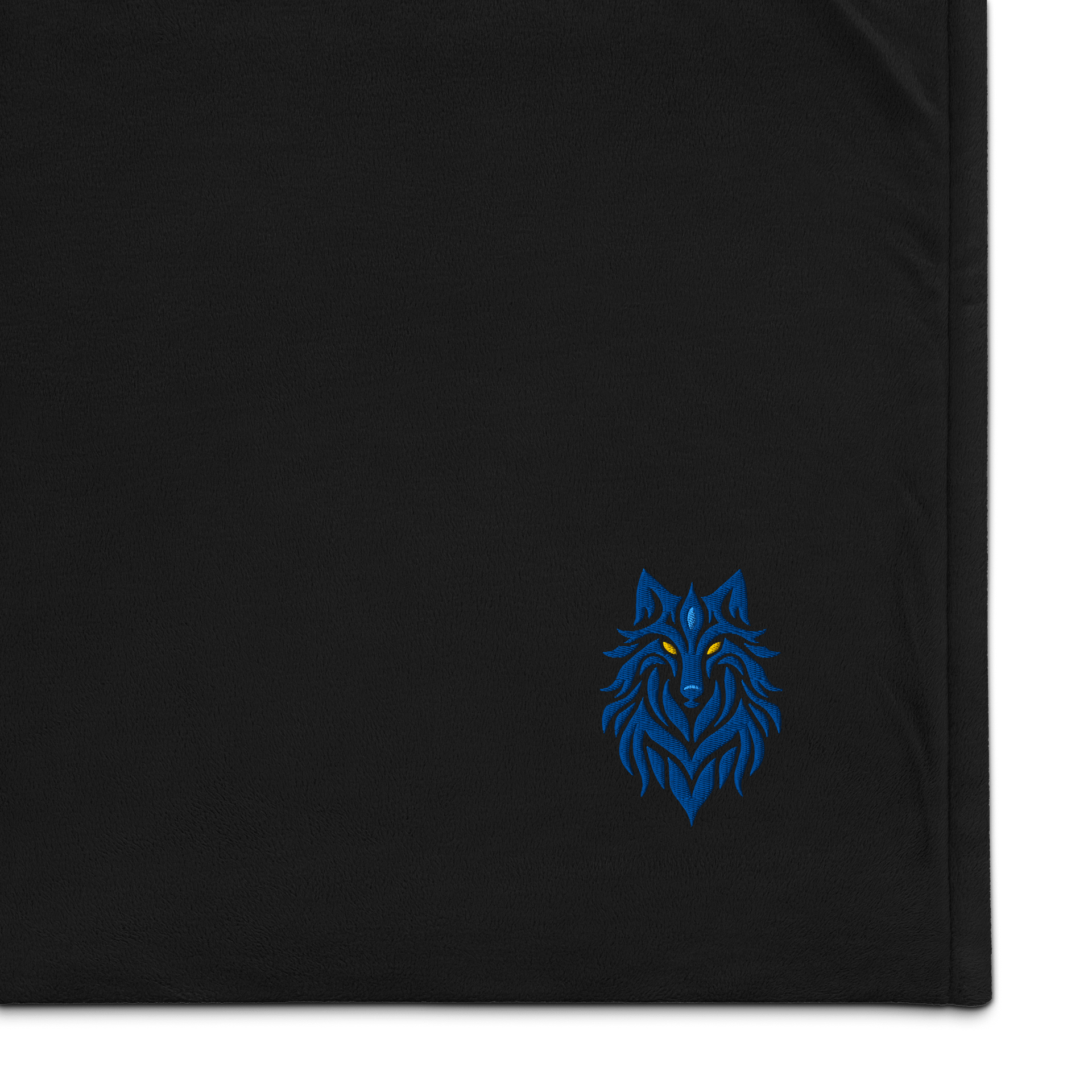 Wolf Clan Embroidered Premium Sherpa Blanket product image (1)