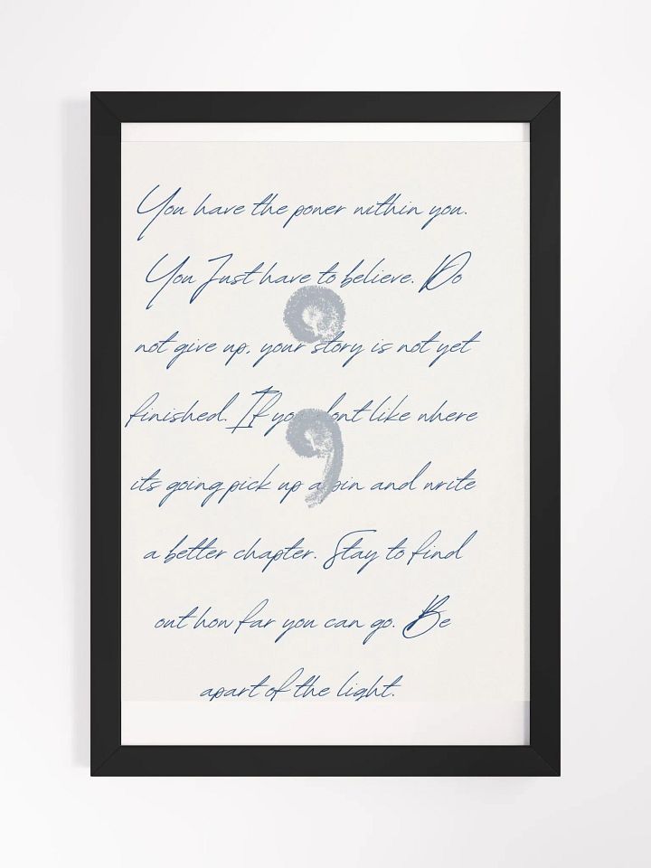 Believe and Stay art product image (1)