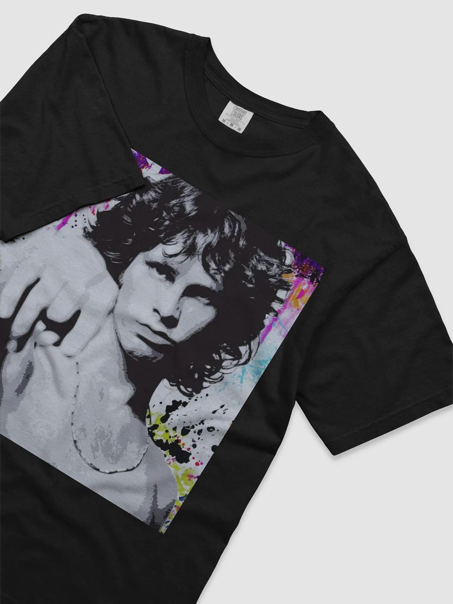 Jim Morrison T-Shirt – Color Splash Art | Black & White Pop Style | The Doors | The American Poet product image (3)