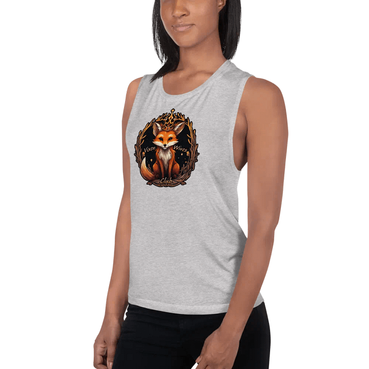 Vixen Wives Club Royal Vixen flowy muscle tank top. product image (14)