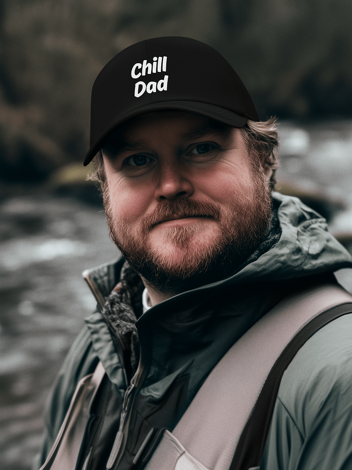 "Chill Dad" Upbeat Cotton Hat #2 product image (1)