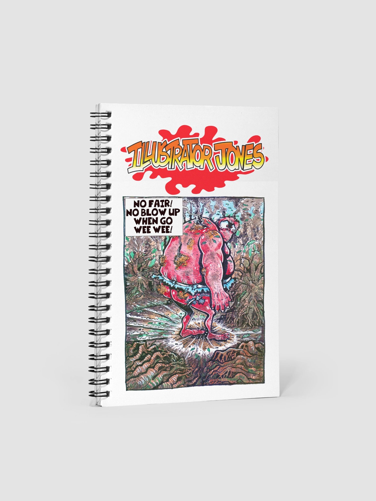 Illustrator Jones Note Book product image (1)
