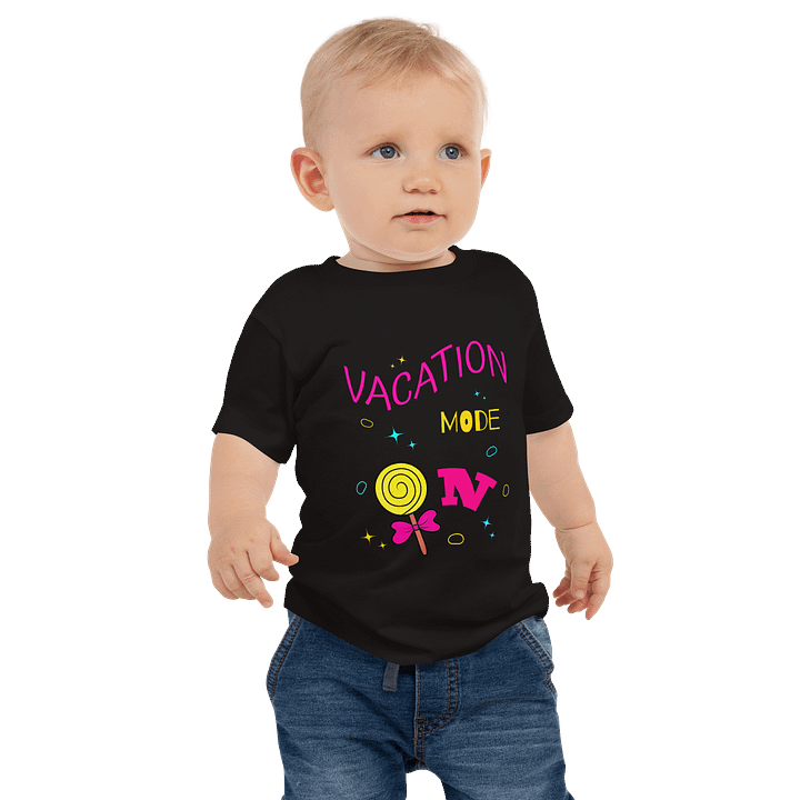 Vacation Mode On Baby Tee product image (1)
