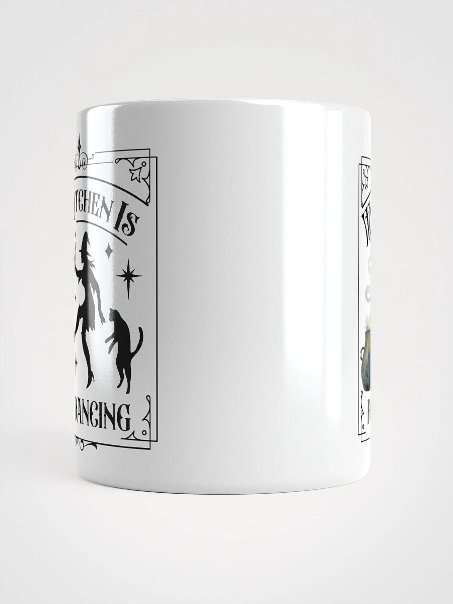 My Kitchen is For Dancing WHITE GLOSSY MUG - Witchy, Kitchen Witch, Magic Kitchen Gift product image (5)