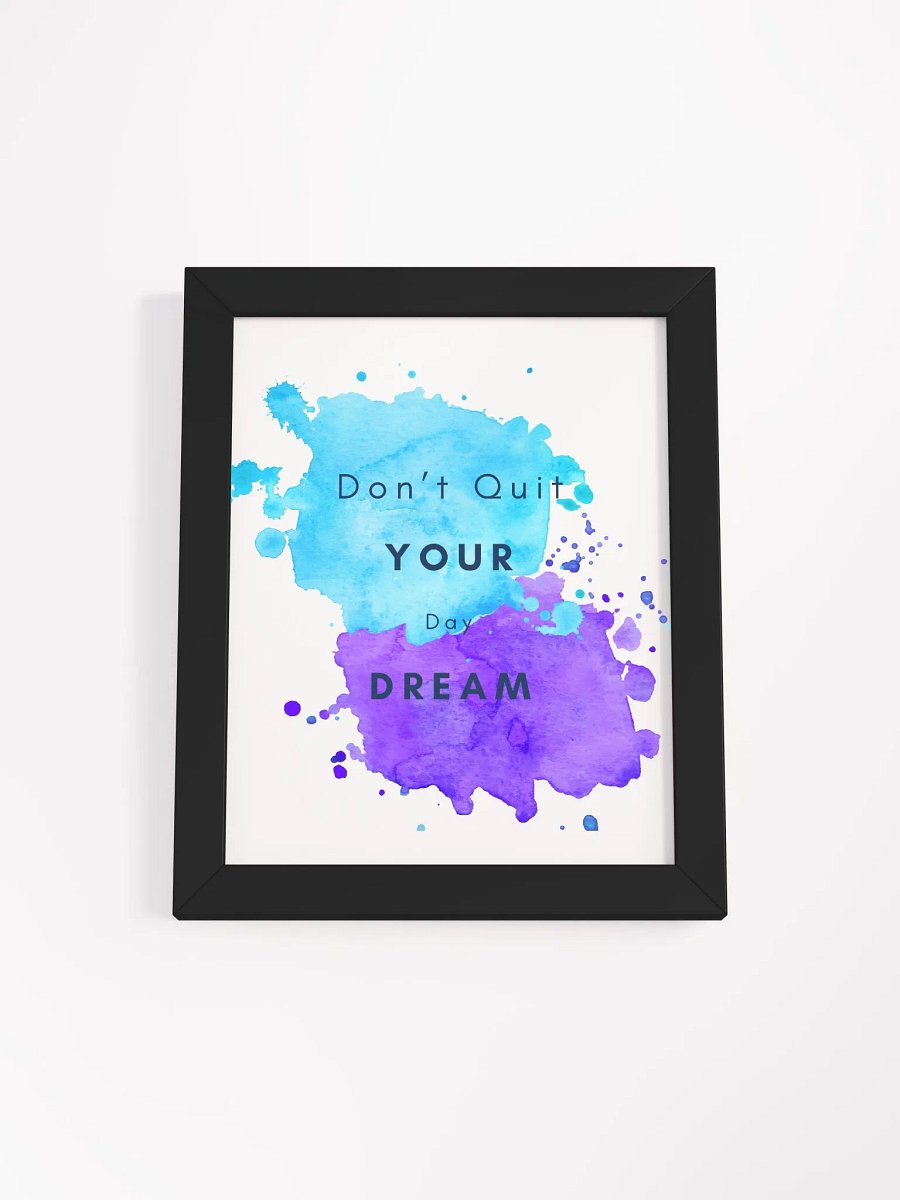 Motivational Wood Framed Poster product image (1)