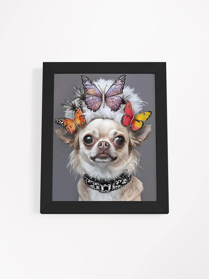 Butterfly Crowned Chihuahua Poster product image (2)