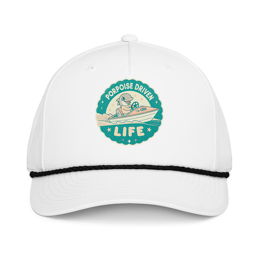Porpoise Driven Life Retro Cap product image (1)