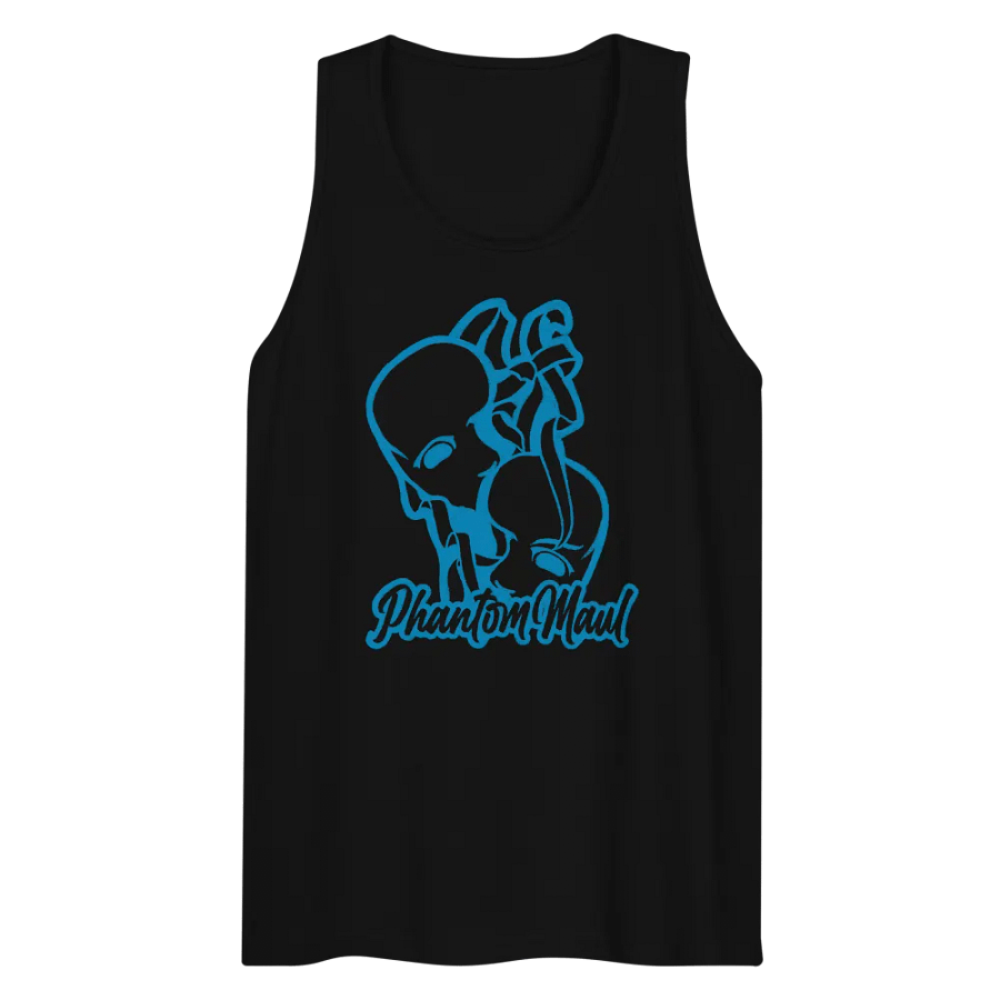 Bright Blue Logo Tank Top product image (10)