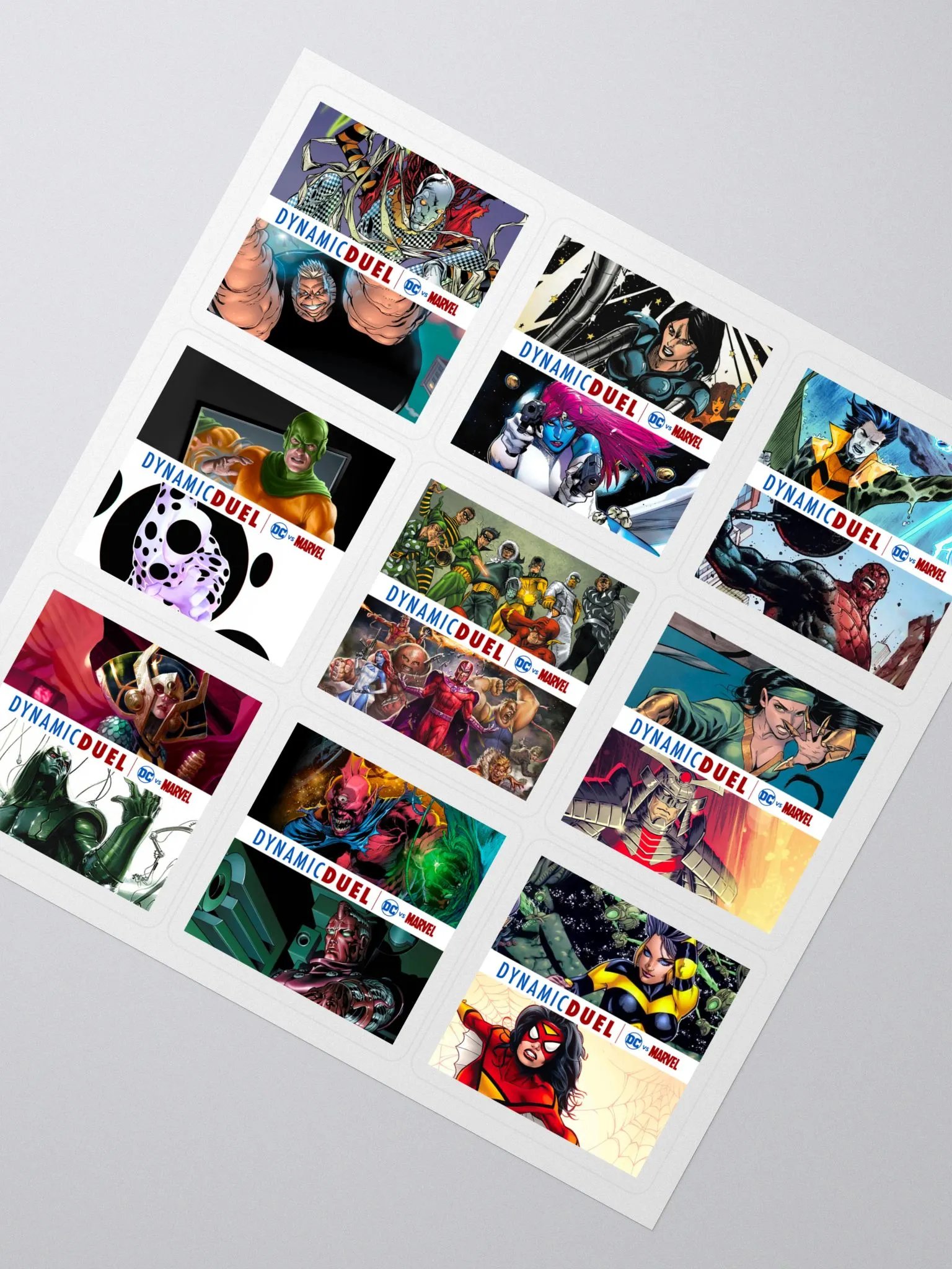Dynamic Duel Episode Cover Stickers - Series 18 product image (2)