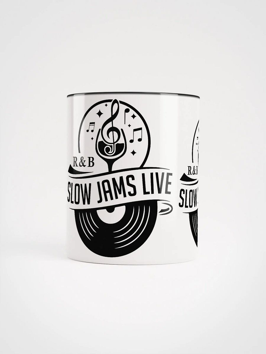 White Mug Inside Black R&B Slow Jams LIVE product image (1)