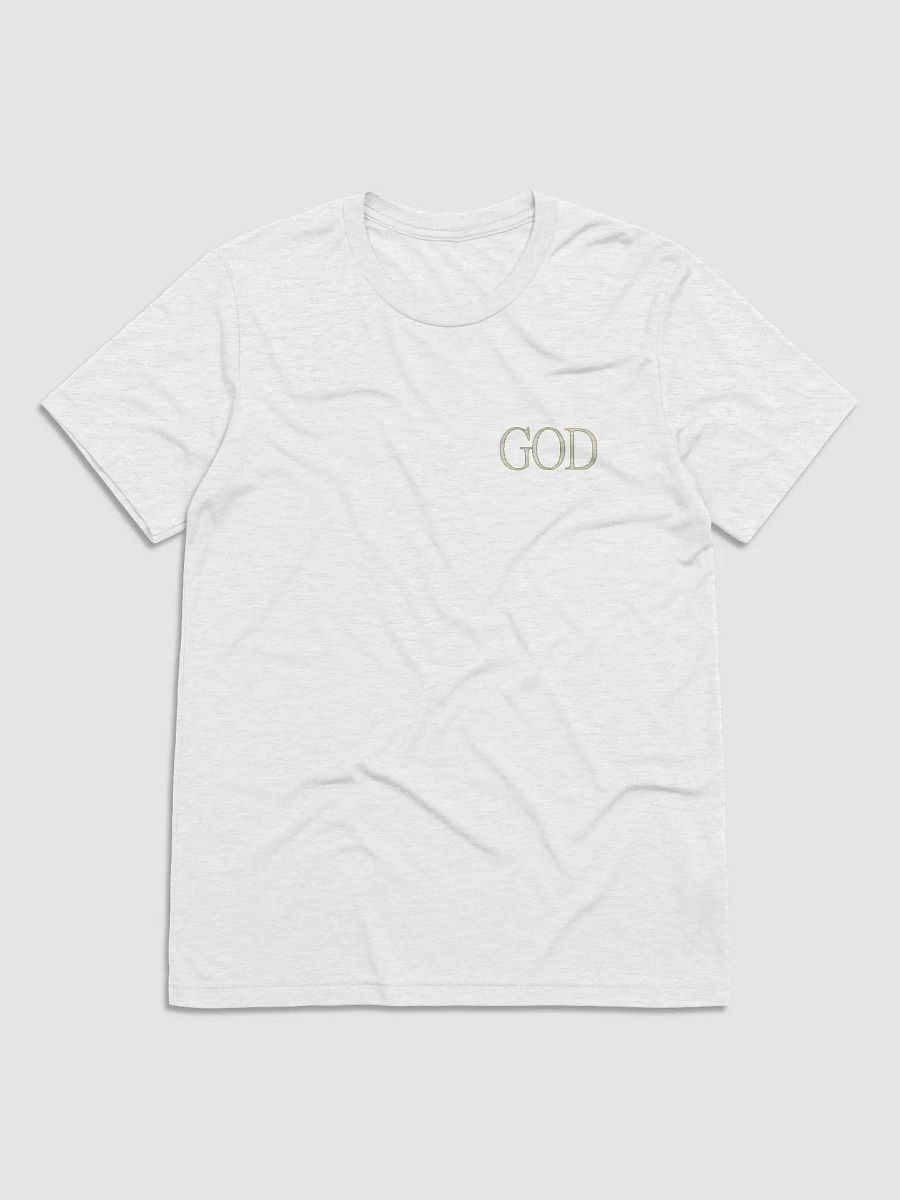 Good Vs Evil - God's In My Heart & The Devil's On My Back - Bella+Canvas Triblend Short Sleeve T-Shirt product image (3)